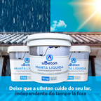 Manta Líquida Impermeabilizante Branca 5kg - uBeton