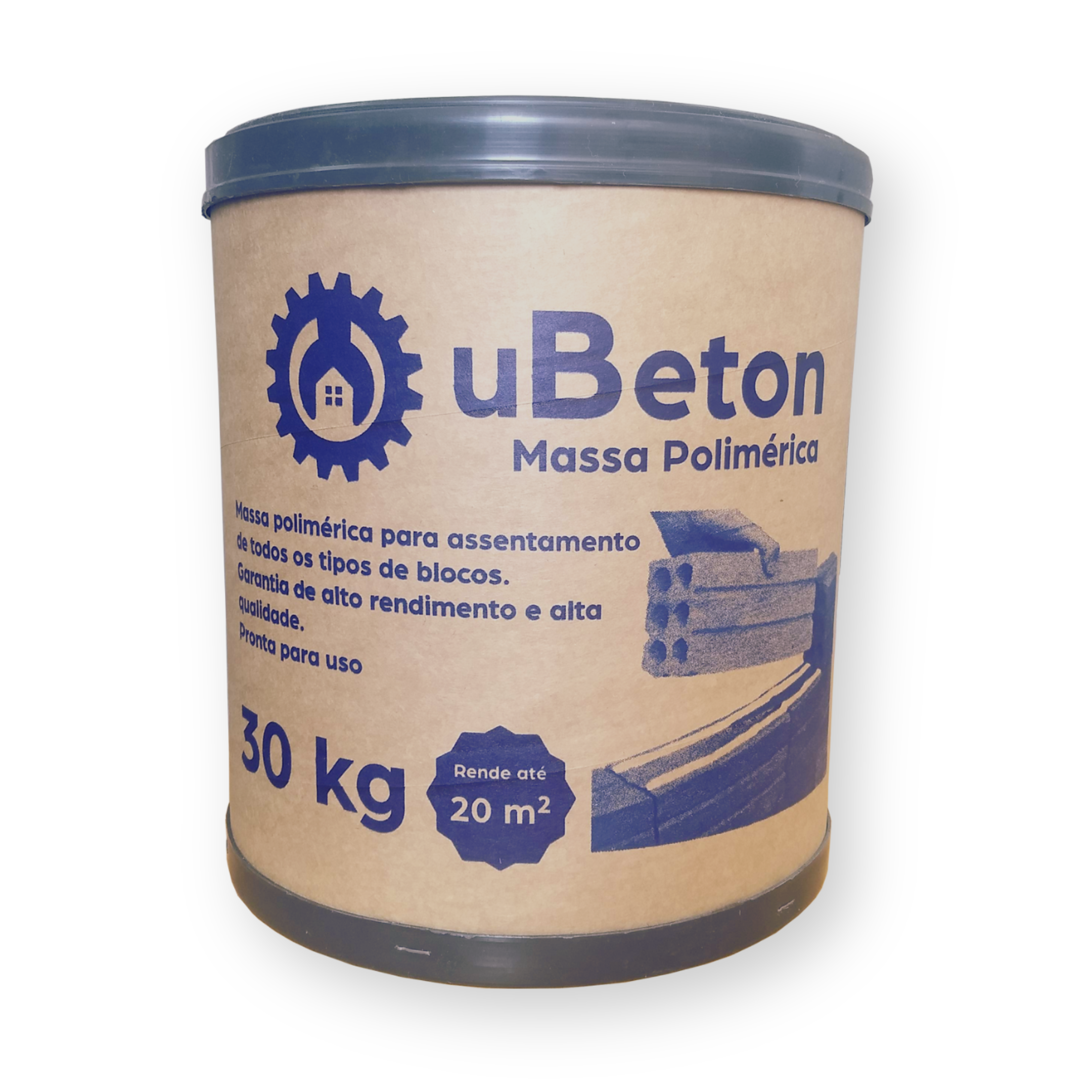 Massa Polimérica Barrica 30kg - uBeton