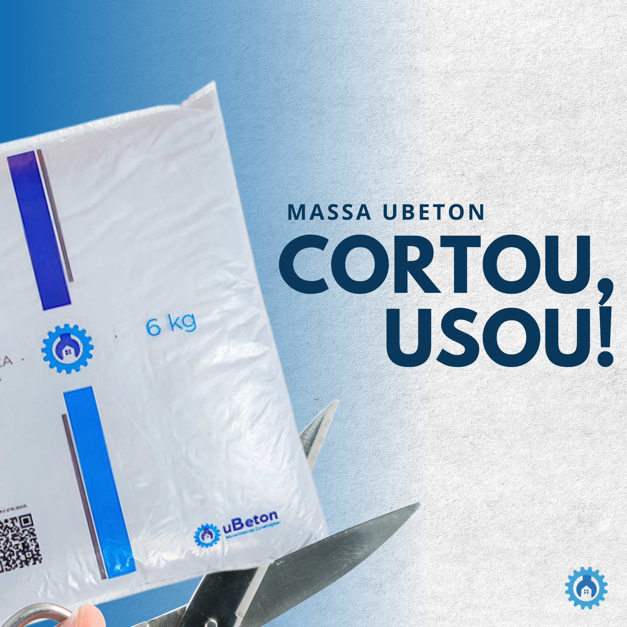 Massa Polimérica Saco 6kg - uBeton