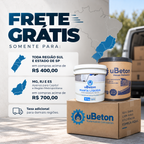 Massa Polimérica Ubeton - Bisnaga 3kg - 9und - 27kg